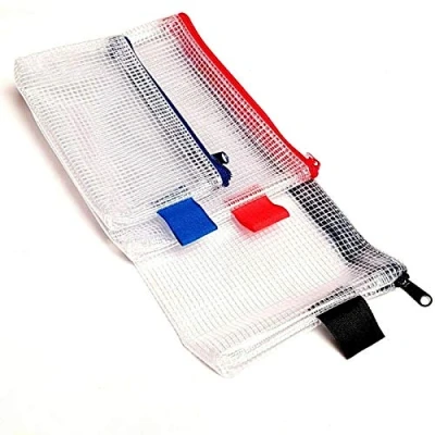 Image of Tuff Bag Zip Wallet Heavy Duty Strong Waterproof Folder Storage Bags Reinforced (3 Set (Mini, C6 &amp; DL))