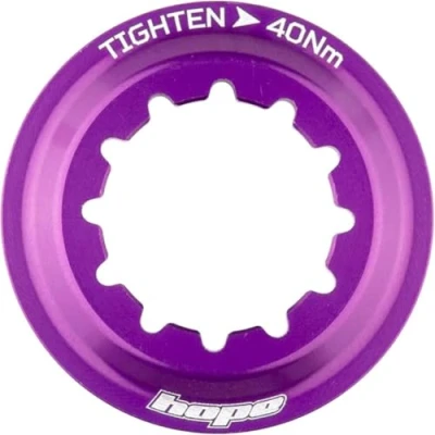Image of Hope Centre Lock Disc Brake Rotor Lockring Purple