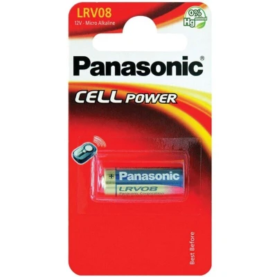 Image of Cell Panasonic 23 A LRV08 Power Set of 10 Alkaline Batteries