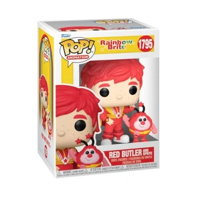 Image of Funko POP! &amp; Buddy: Rainbow Brite Red Butler Romeo Collectable Vinyl Figure Gift Idea Official Merchandise Toys for Kids Adults TV Fans Model Collectors and Display