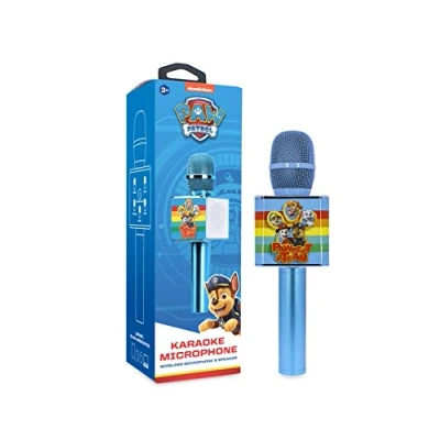 Image of OTL Technologies PAW891 Wireless Karaoke Microphone Paw Patrol Blue