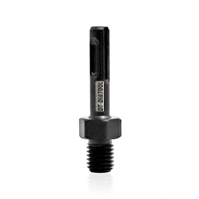 Image of DT DIATOOL Adapter with M14 Male Thread to SDS Plus Arbor for Hammer or Electric Drill