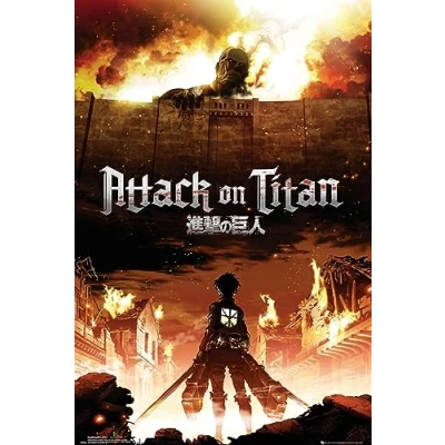 Image of GB eye Attack On Titan Key Art 61 x 91.5cm Maxi Poster