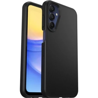 Image of Otterbox React Plastic Back Cover Black Samsung Galaxy A15 4G/5G
