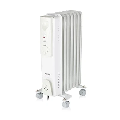 Image of Warmlite 1500W Oil Filled Radiator White