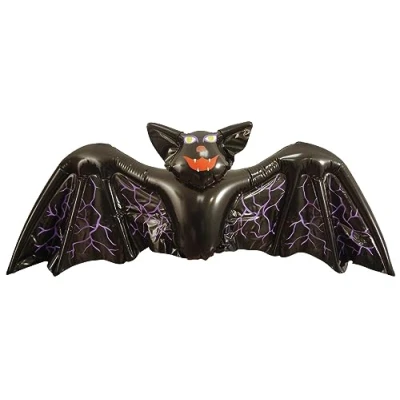 Image of Halloween Inflatable Room Decoration Large 55cm Pumpkin Or 130cm Bat (Bat)