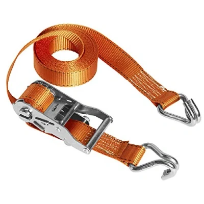 Image of Master Lock 3211EURDAT FastLink Ratchet Strap with J Hook, Orange, 4,5m x 35mm
