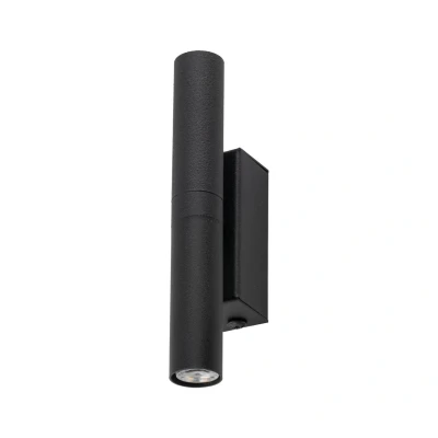 Image of Lagos Up &amp; Down Wall Lamp Black 2xG9