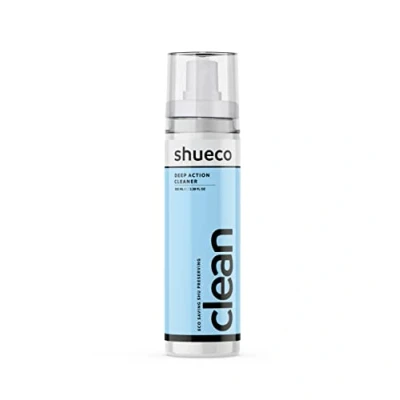 Image of shueco Shoe Cleaner Spray Deep Clean Action Ideal for Fabric and Leather Trainers, 100ml