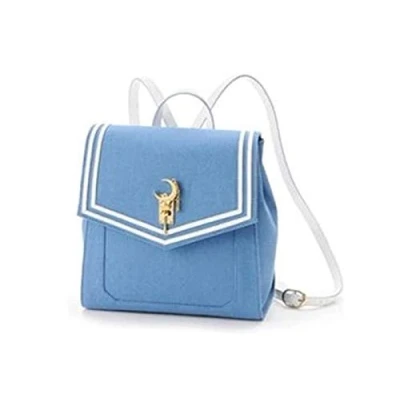 Image of Anime Sailor moon 20th Tsukino Usagi Women Backpack Bookbag Cosplay Schoolbag (Blue) by HiRudolph