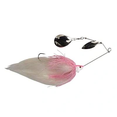 Image of Savage Gear Da Mega Bush Spinner Bait, 55 g, Colour: Pink/White