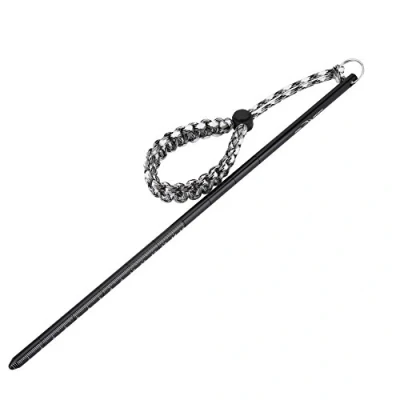 Image of VGEBY1 Scuba Diving Pointer, Tickle Stick Noise Maker Lobster Tank Banger Pointer Rod with Wrist Lanyard(Black)