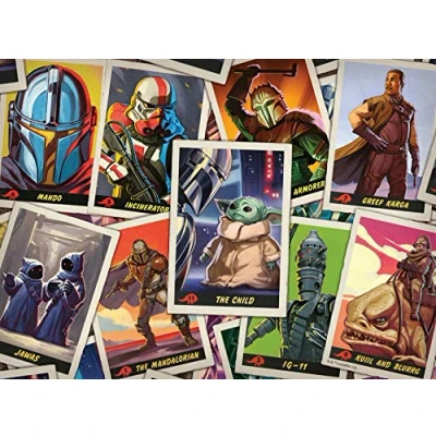 Image of Ravensburger Star Wars The Mandalorian, Child 500 Piece Jigsaw Puzzle for Adults and Kids Age Years 10 Up