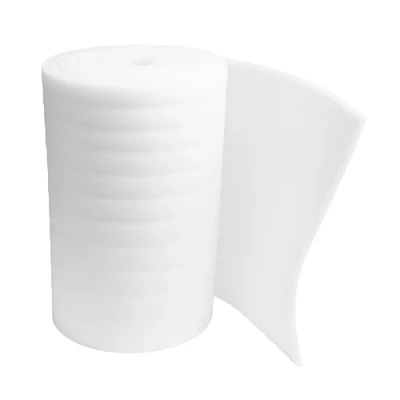 Image of 4mm Thick Soft Foam Wrap Roll 500mm x 20M Protecting Cushioning Fragile Items Safe Shipping or Storage Moisture Resistant Insulation Underlay Packing Solution