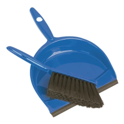 Image of Sealey Dustpan &amp; Brush Set Composite