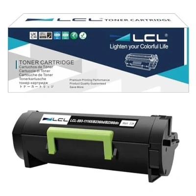 Image of LCL Compatible Toner Cartridge 593 11165 7MC5J B2360d B2360dn 2500 pages (1 Black) Replacement for Dell B3460dn B3465dn B3465dnf