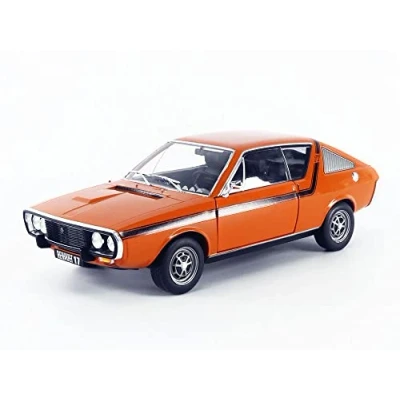 Image of solido S1803705 1:18 Renault 17 Gordini Orange Aucun Collectible Miniature car, 1/18ème