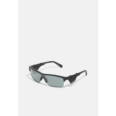Image of Emporio Armani Sunglasses, Men&#039;s, Size: 35, Matte black/grey mirror black