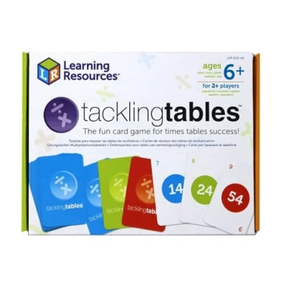 Image of Learning ResourcesTacklingtables Student Game, Set Contains Times Tables Chart 78 Graded Cards, Multiplication, Early Maths skills, Home Tables, Table Flash Age 6+