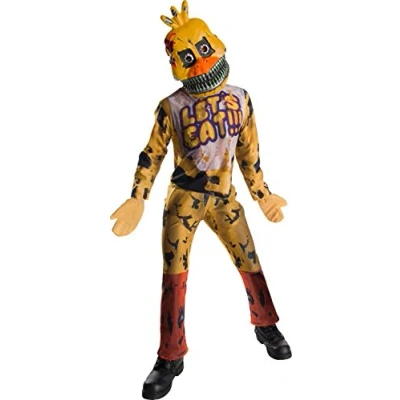 Image of FIVE NIGHTS AT FREDDY&#039;S Nightmare Chica Costume Child Large