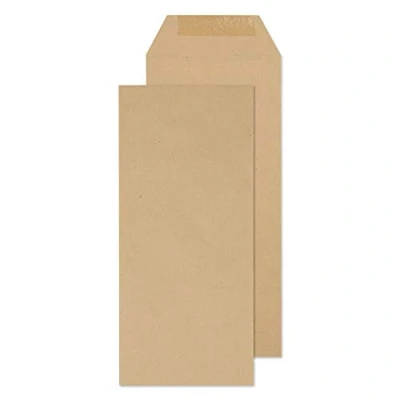 Image of Blake Purely Everyday 229 x 102 mm 80 gsm Pocket Gummed Envelopes (9440) Manilla Pack of 1000