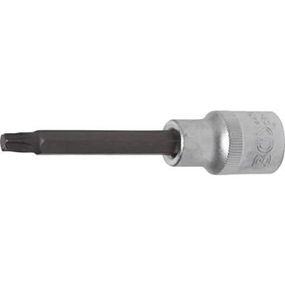 Image of BGS 4472 Bit Socket length 100 mm 12.5 (1/2&quot;) Drive T Star (for Torx) T40