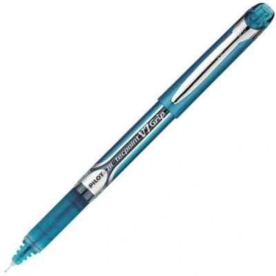 Image of Pilot V7 Grip Liquid Ink Rollerball Pen Turquoise (Pack of 12)