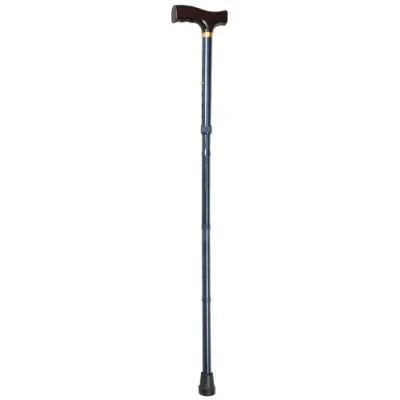 Image of Folding Adjustable Walking Sticks Blue Ice 33 37&quot;