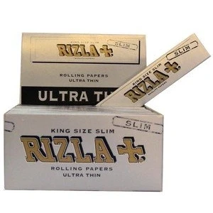 Image of Rizla 5 Booklets Silver King Size Slim Rolling Papers