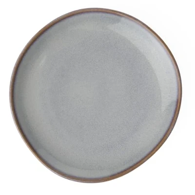 Image of Like. by Villeroy and Boch Lave Beige Breakfast Plate, 23.5 cm, Stylish Flat Plate Made from Stoneware for Brunches, Dishwasher Microwave Safe