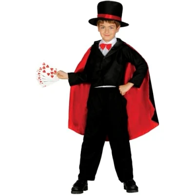Image of FIESTAS GUIRCA Magician Fancy Dress Costume Child Boy Size 10 12 Years