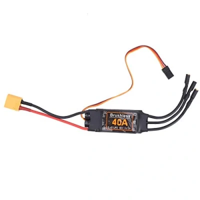Image of XINMYD Brushless ESC,40A ESC Speed Controller 5V/3A BEC Output for RC Drone Airplanes Accessory