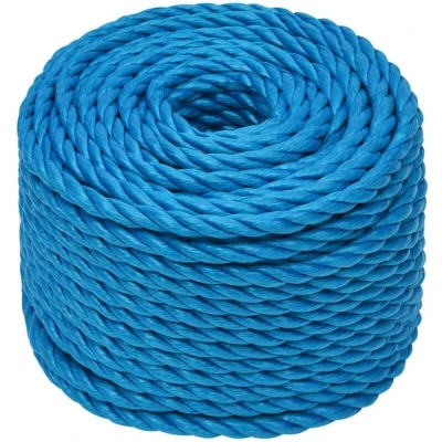 Image of vidaXL Work Rope Blue 14 mm 50 m Polypropylene