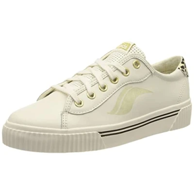 Image of Keds Women&#039;s Crew Kick Alto Sneaker, Snow White Leo, 5.5 UK