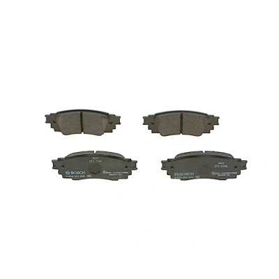 Image of 0446610010 Brake pad set BOSCH 0 986 424 840 Low Metallic TOYOTA: C HR, Yaris Cross