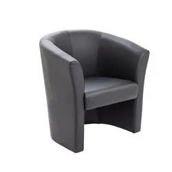 Image of Tub Armchair Leather Look OF0201