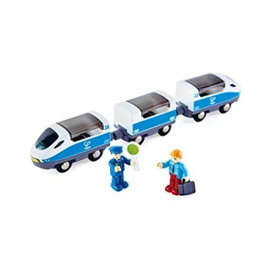 Image of Hape E3728 Intercity Railway Engine Wooden Train Track Accessories