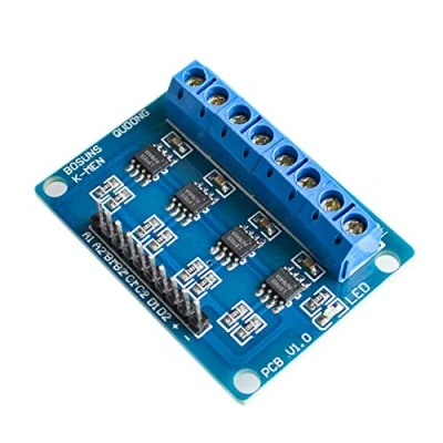 Image of DollaTek L9110S 4 channel drive DC motor board module Smart car way driver