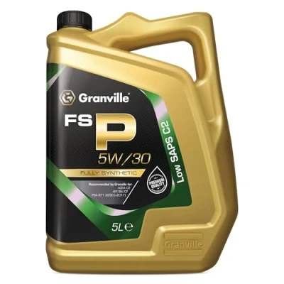 Image of Granville FS P 5W/30 Fully Synthetic Engine Oil 5L Lubrication ACEA C2 PSA B71 2290 (