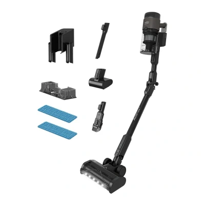 Image of Beko PowerCleanTM VRT86325VI Cordless Vacuum, 150aW Suction, 450W BLDC, Up to 60 Minute Run Time, CyclonStormTM, LED Screen, ActiFlexTM, Pet Turbo Brush, Mop, Graphite, 2 year warranty
