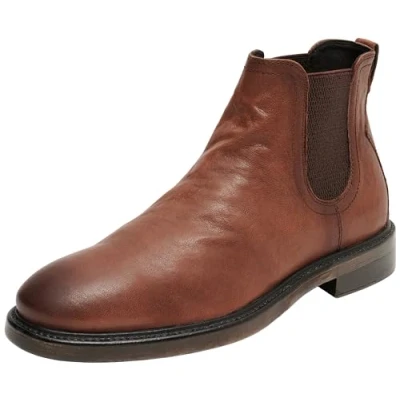 Image of Geox Men&#039;s U Aurelio Ankle boot, brown, 7 UK
