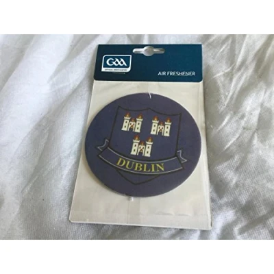 Image of Dublin Official GAA IRELAND County round crest air freshener very rare limited stock
