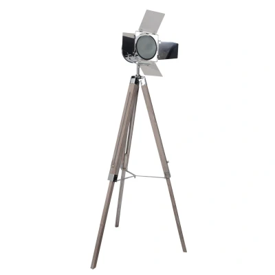 Image of Holly Tripod Floor Lamp Nature Dark