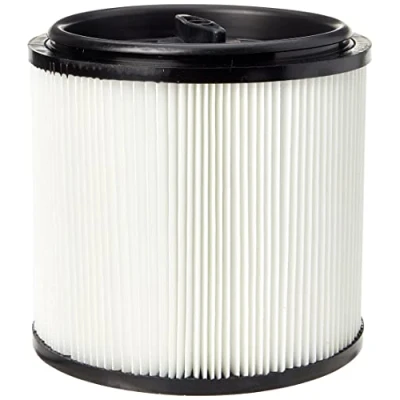 Image of Vacmaster 951333 Official Universal Washable Cartridge Filter for both Dry and Wet use, 15 60L cleaners,White