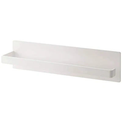 Image of YAMAZAKI 3416 Plate Magnet Paper Towel Holder, Alloy Steel, White