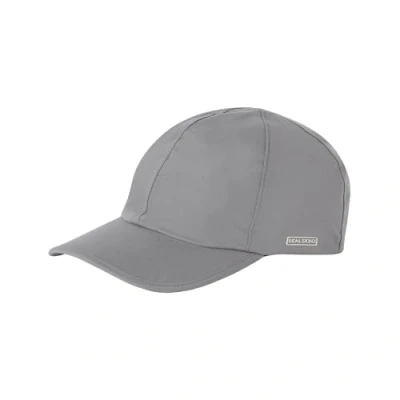 Image of SEALSKINZ Langham Waterproof Unisex All Weather Running Cap Hat Suitable for Outdoor Activities Grey