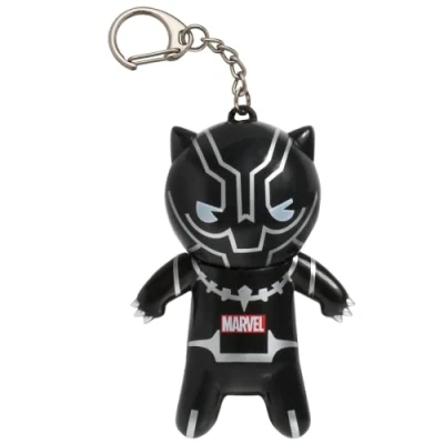 Image of Lip Smacker Marvel Collection, Black Panther Flavoured Balm for Kids with Keychain, Moisturizing and Refreshing, Single Blister Pack