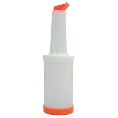 Image of Bar Pourer Orange Wine Bottle Stopper pubs Clubs Spout Liquor Cocktail