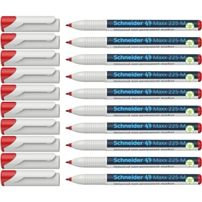 Image of Schneider 1212 Marker Pen Red