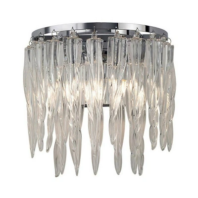 Image of Tropez Wall Lamp 2 Light G9 Polished Chrome/Glass